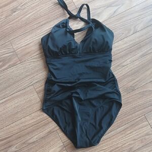Ralph Lauren Black One-Piece Swimsuit